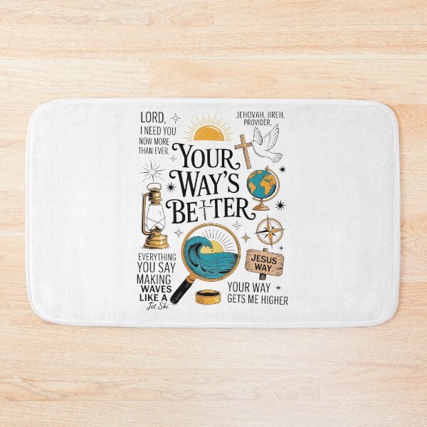 Item preview, Your Way's Better Retro Christian designed and sold by charoen-design.