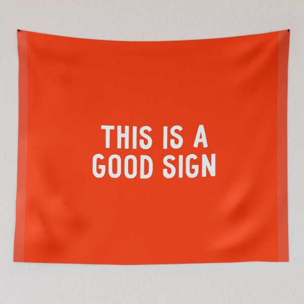 Item preview, Good sign red  designed and sold by Milatoo.