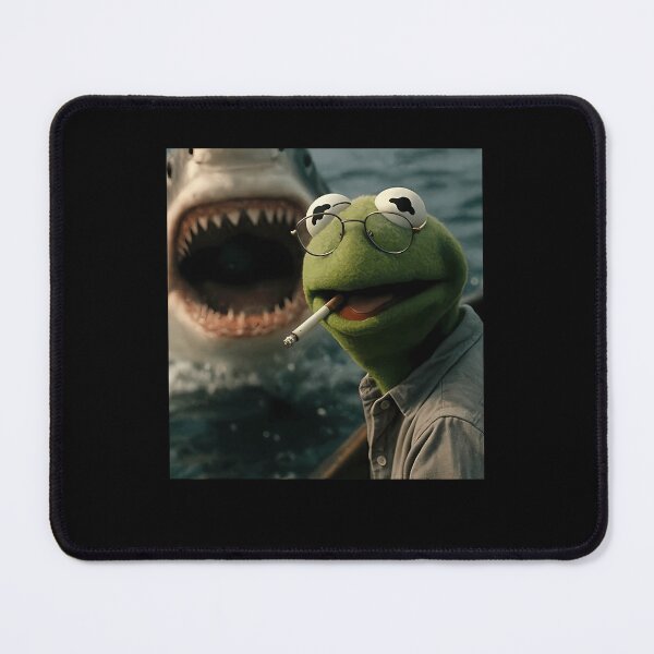 Item preview, Dark Ocean Frog Meme Parody Cinematic Humor designed and sold by djordjes007.