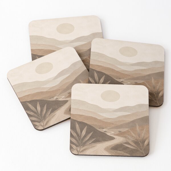 Item preview, Neutral Boho Landscape  designed and sold by Hyssop St.