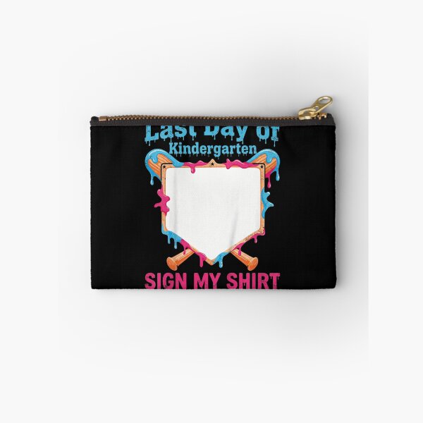 Item preview, Last Day Of Kindergarten Sign My Shirt Baseball Graduation Boy Girl Kids designed and sold by WilliaMaler.