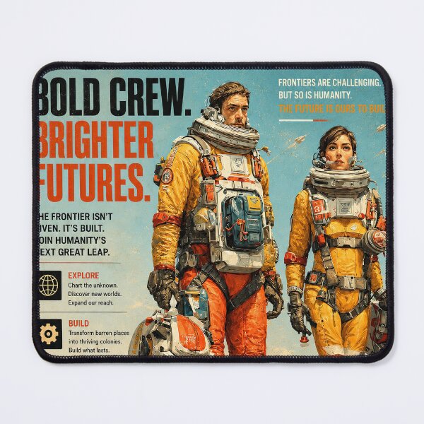Item preview, Bold Crew Brighter Futures designed and sold by PlanetBPop.