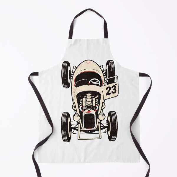 Item preview, Retro Top Down Dragster Exposed Engine Car Illustration designed and sold by unboxedbyJuls.
