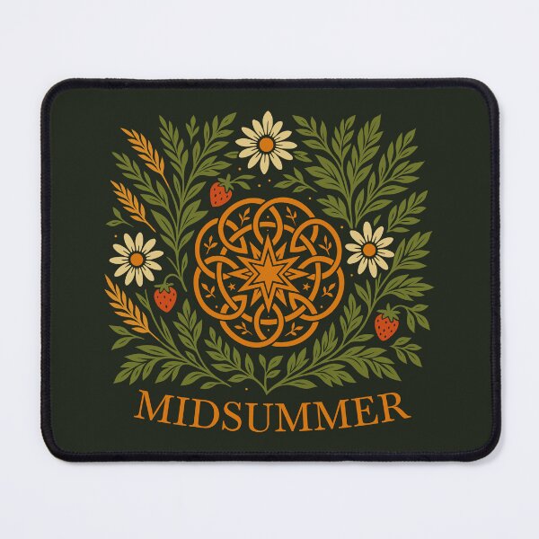 Item preview, Midsummer Pagan floral wreath summer ritual designed and sold by Christine Krahl.