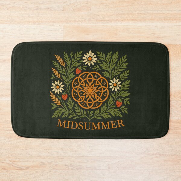 Item preview, Midsummer Pagan floral wreath summer ritual designed and sold by Christine Krahl.