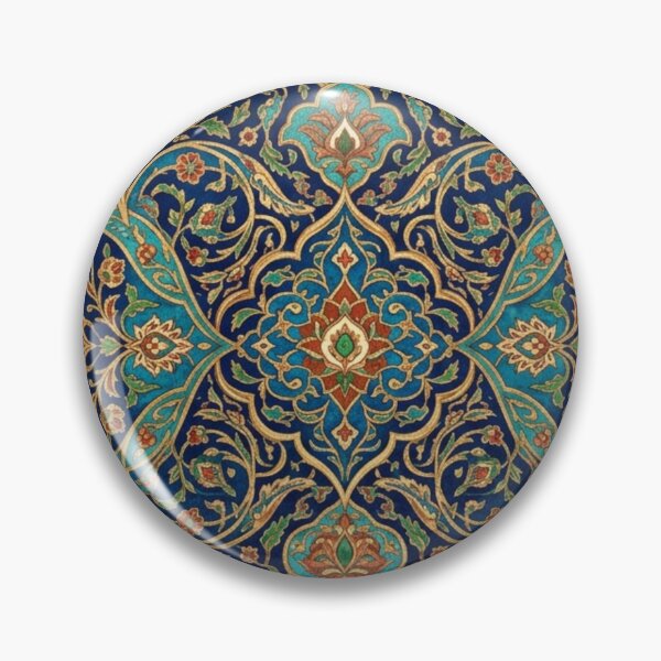 Item preview, Royal Blue Persian Ornament Pattern designed and sold by FashioonTrends.