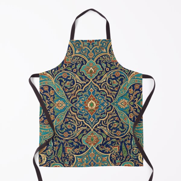 Item preview, Royal Blue Persian Ornament Pattern designed and sold by FashioonTrends.
