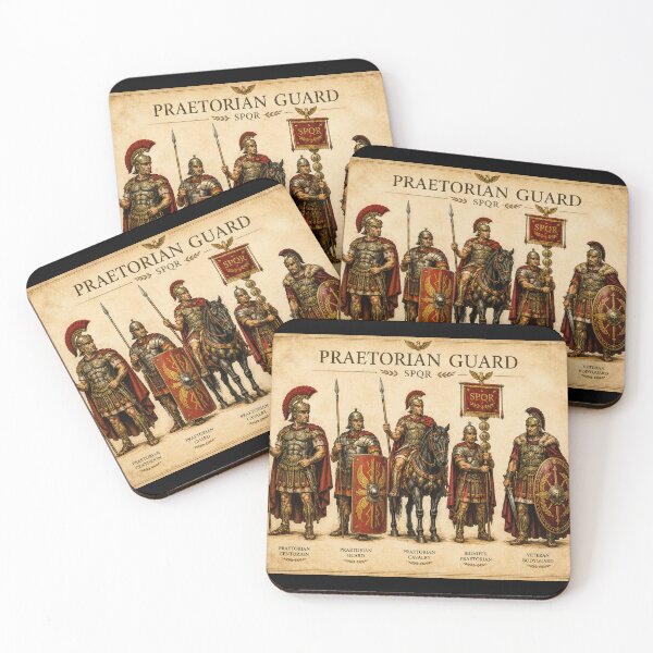 Item preview, Praetorian Guard Roman Elite Warrior Art designed and sold by Retr0Tshirts.