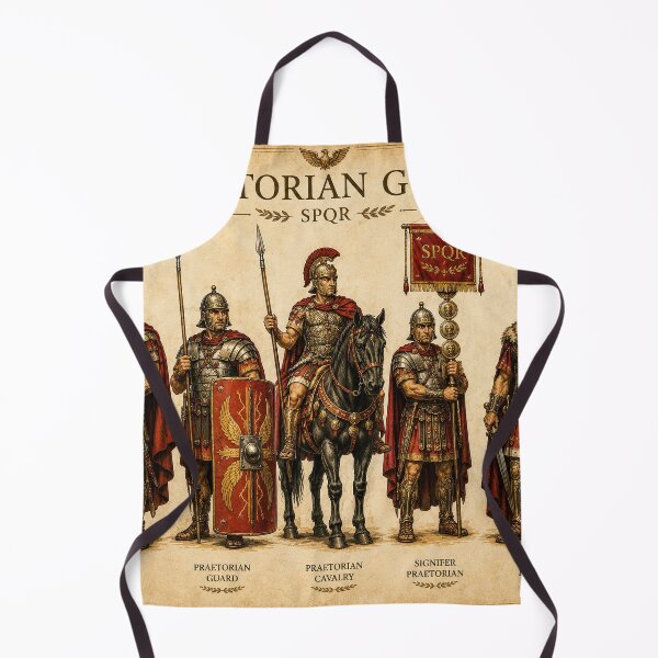 Item preview, Praetorian Guard Roman Elite Warrior Art designed and sold by Retr0Tshirts.