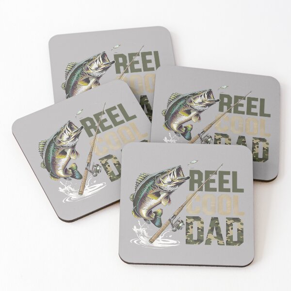 Item preview, Reel Cool Dad Fishing Fisherman Happy Father's Day Papa designed and sold by GreggRoss.