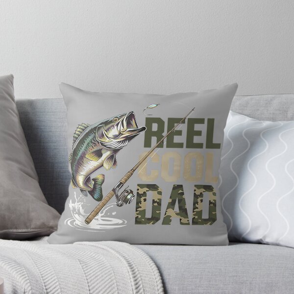 Item preview, Reel Cool Dad Fishing Fisherman Happy Father's Day Papa designed and sold by GreggRoss.