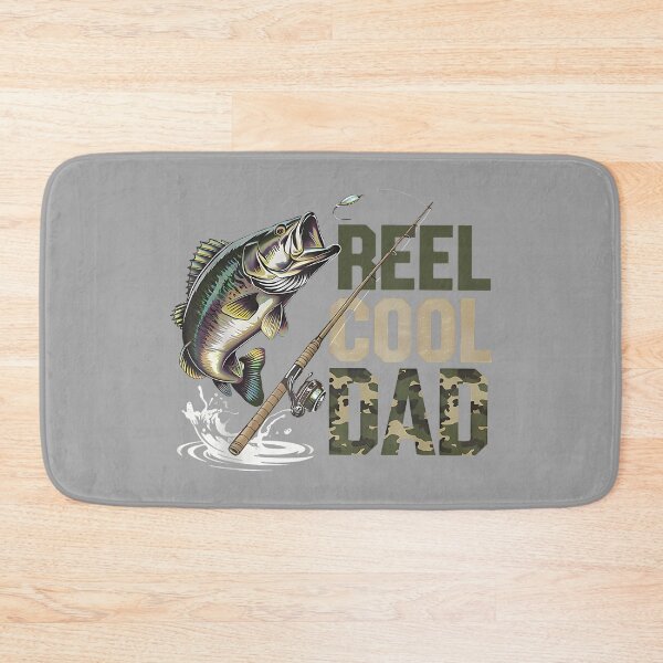 Item preview, Reel Cool Dad Fishing Fisherman Happy Father's Day Papa designed and sold by GreggRoss.
