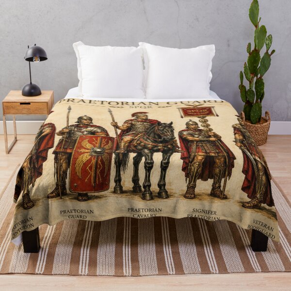 Item preview, Praetorian Guard Roman Elite Warrior Art designed and sold by Retr0Tshirts.