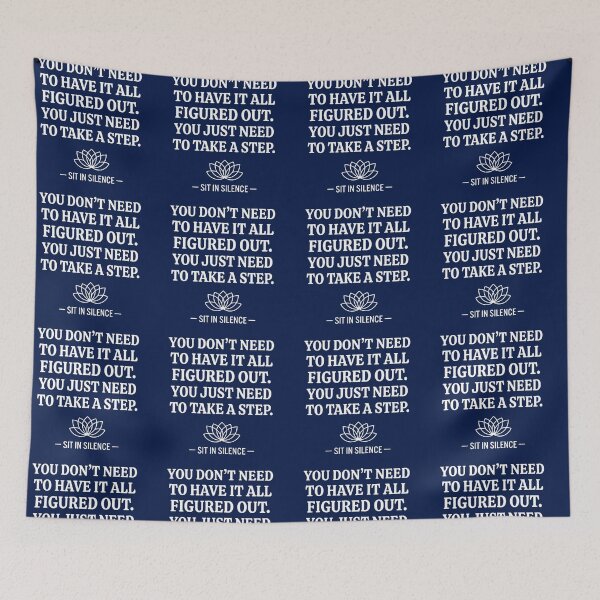 Item preview, You Don't Need To Have It All Figured Out—Soft Stillness.  designed and sold by SitInSilence24.