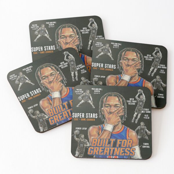 Item preview, SUPER STARS  BUILT FOR GREATNESS   EDGE – GAME CHANGER    Basketball Art designed and sold by PJDRAW.