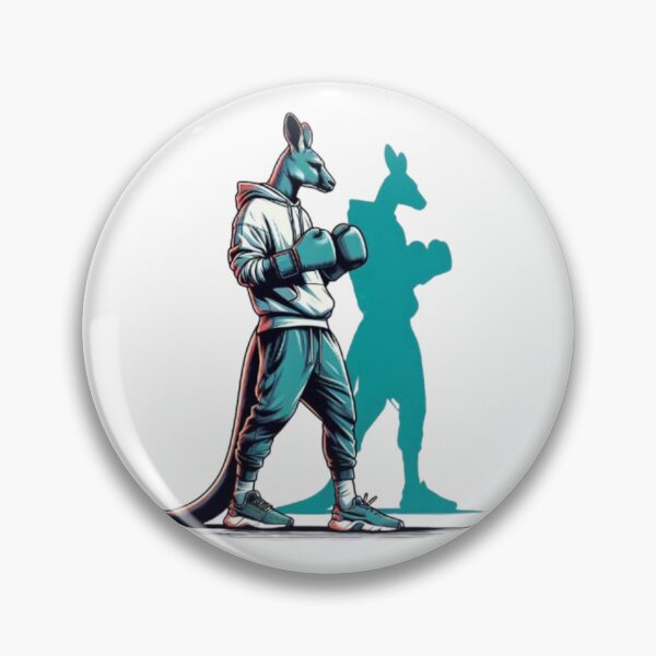 Item preview, Boxing Kangaroo – Athletic Animal Art designed and sold by Dogandesighn.