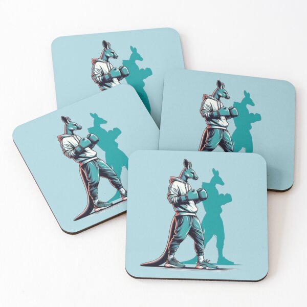 Item preview, Boxing Kangaroo – Athletic Animal Art designed and sold by Dogandesighn.