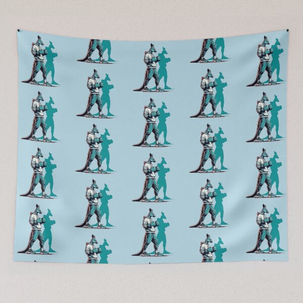 Item preview, Boxing Kangaroo – Athletic Animal Art designed and sold by Dogandesighn.