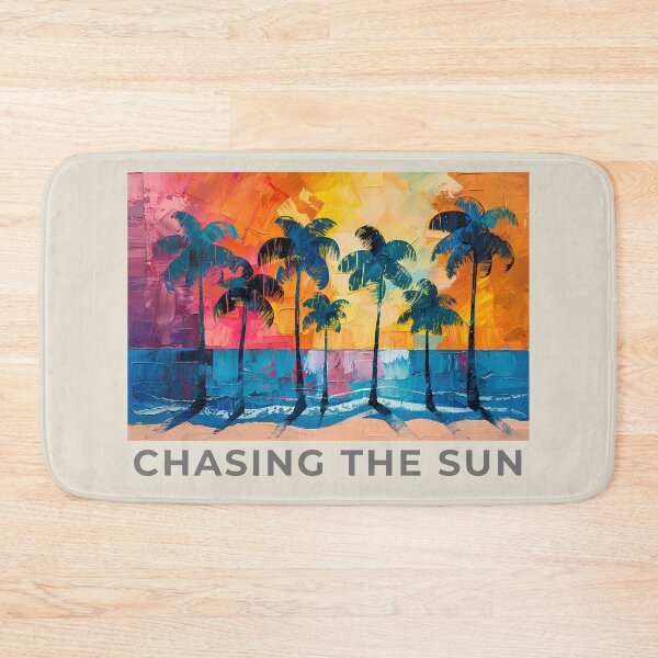 Item preview, Chasing The Sun - Tropical Summer Palm Trees Aesthetic designed and sold by daila70.