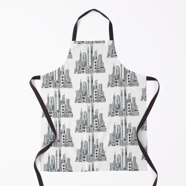 Item preview, Audio Mixer Skyline Futuristic City Art designed and sold by onjcdesign.