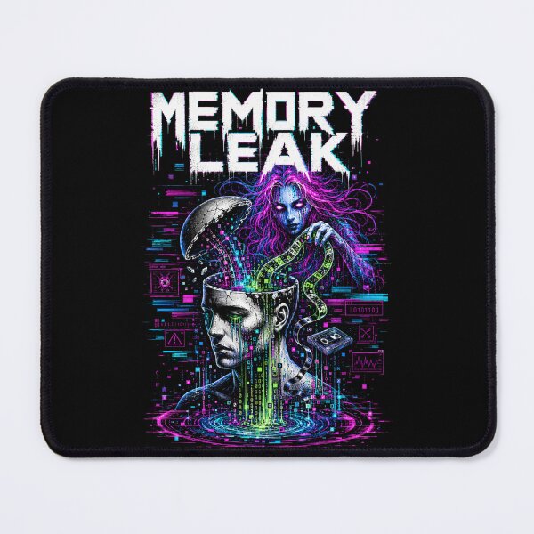 Item preview, Memory Leak - Cyber Mermaid Drains a Sailor designed and sold by FocusedPatterns.