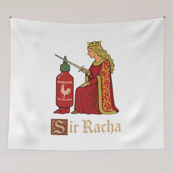 Item preview, Sir Racha Funny Meme designed and sold by Hedoraxe.