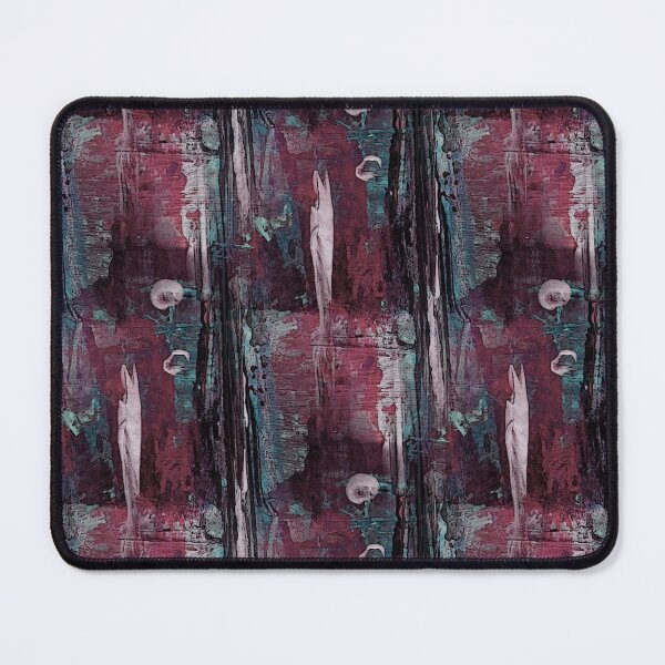 Item preview, Abstract Grunge Magical Forest in Maroon and Teal designed and sold by Artistestella.