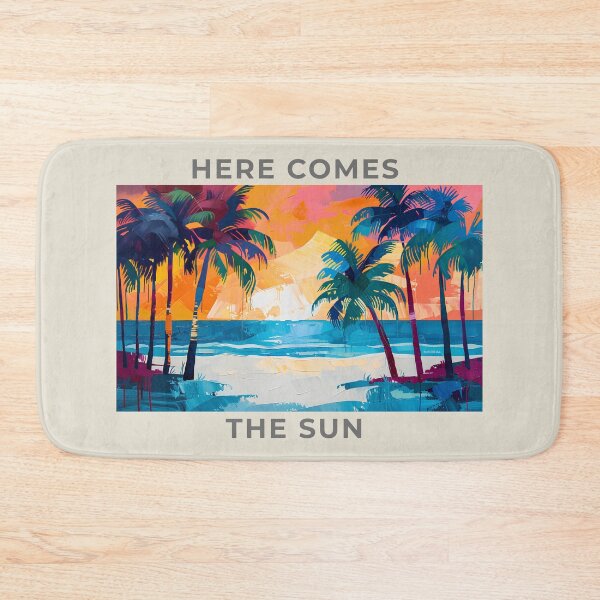 Item preview, Here Comes The Sun - Tropical Summer Palm Trees Aesthetic designed and sold by daila70.