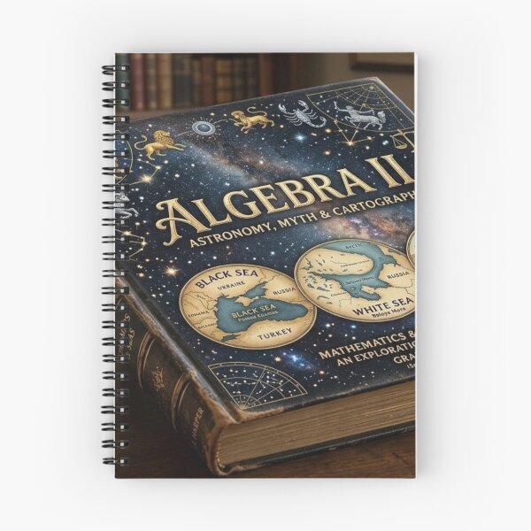 Item preview, Mystical Algebra II Math Textbook designed and sold by Uniqueartai.