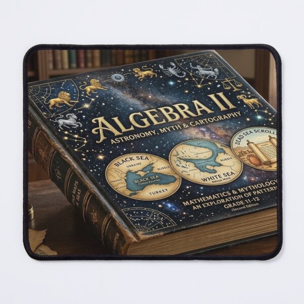 Item preview, Mystical Algebra II Math Textbook designed and sold by Uniqueartai.