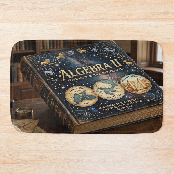 Item preview, Mystical Algebra II Math Textbook designed and sold by Uniqueartai.