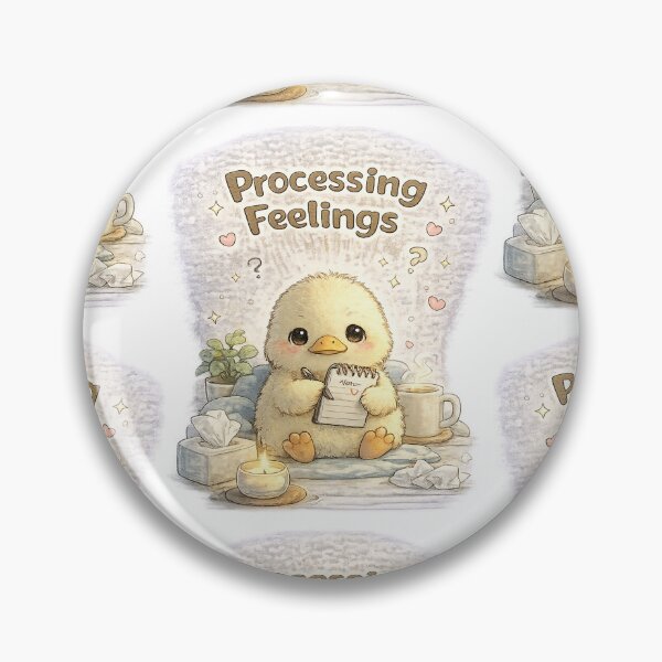 Item preview, Feelings Duck – Processing Feelings | Cozy Kawaii Duck designed and sold by Clothes With Smiling Animals Walt Gral.