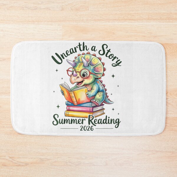 Item preview, Unearth A Story Summer Reading 2026 Cute Dinosaur Triceratops Books Teacher Kids Toddler designed and sold by DuneHaicna.