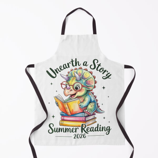Item preview, Unearth A Story Summer Reading 2026 Cute Dinosaur Triceratops Books Teacher Kids Toddler designed and sold by DuneHaicna.