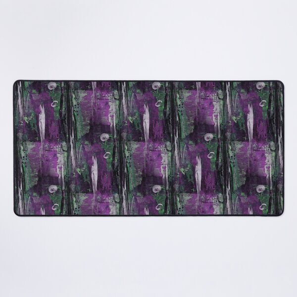 Item preview, Abstract Grunge Magical Forest in  Purple and Green designed and sold by Artistestella.