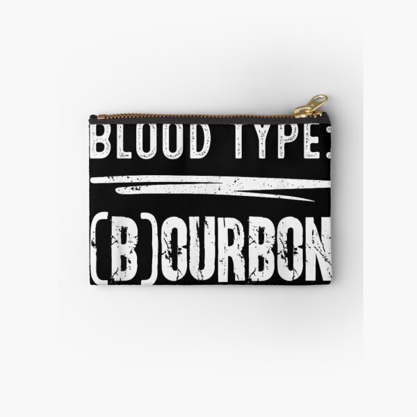 Item preview, Blood Type Bourbon Funny Whiskey Lover Drinking Alcohol Distressed Gift For Men Dad designed and sold by DuneHaicna.