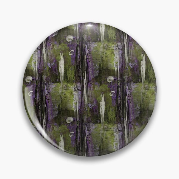 Item preview, Abstract Grunge Magical Forest in Olive Green and Purple designed and sold by Artistestella.