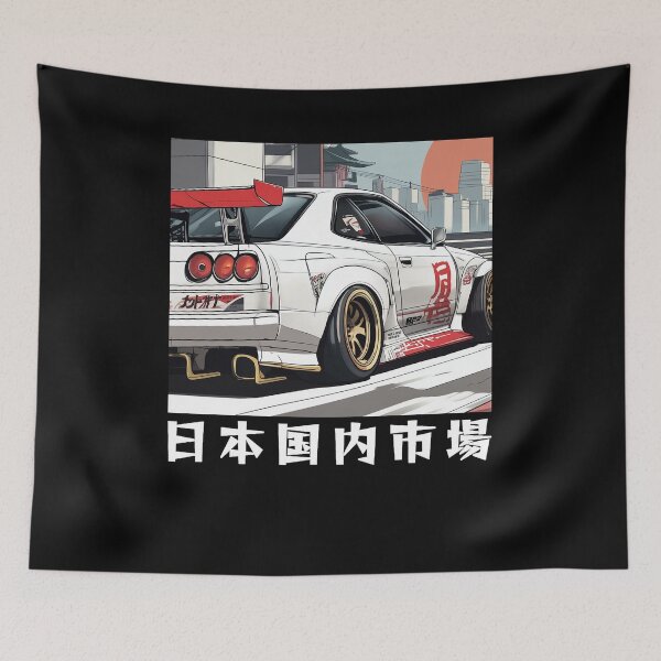 Item preview, Retro Japanese JDM Car Racing designed and sold by Hedoraxe.