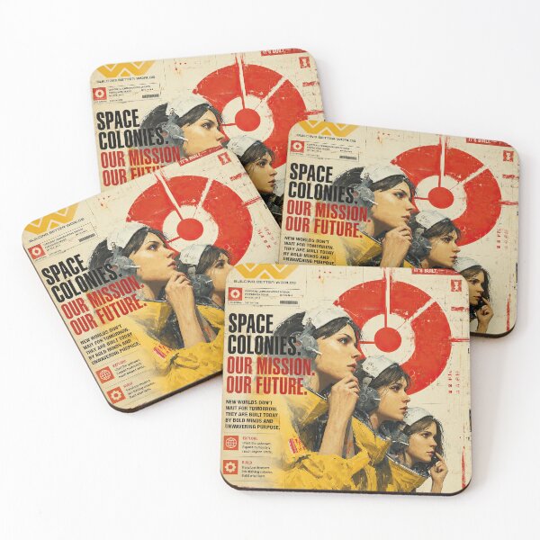 Item preview, Space Colonies Our Mission designed and sold by PlanetBPop.