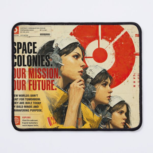 Item preview, Space Colonies Our Mission designed and sold by PlanetBPop.