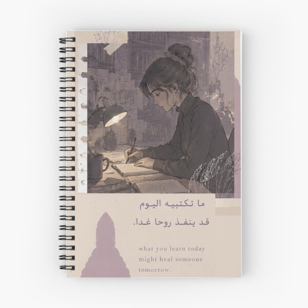 Item preview, Cozy lavender medical aesthetic collage Journal designed and sold by MIDAD_ABID.