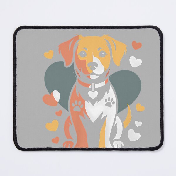 Item preview, Rescue Dog Mom Happy Running Illustration Colorful Shelter designed and sold by GreggRoss.