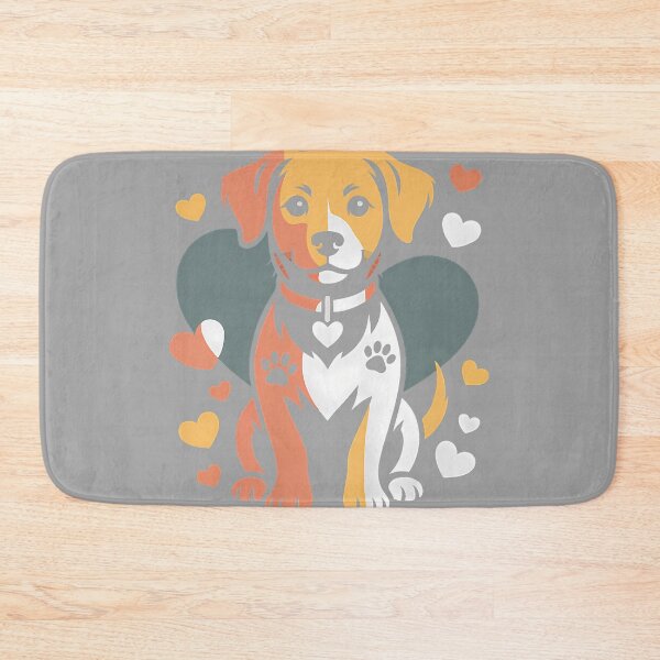 Item preview, Rescue Dog Mom Happy Running Illustration Colorful Shelter designed and sold by GreggRoss.