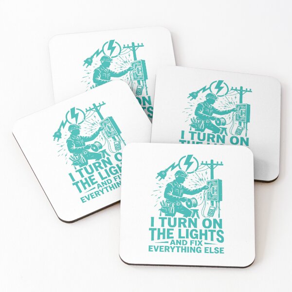 Item preview, Electrician "Turn on the lights" designed and sold by YOU SHOP NOW.