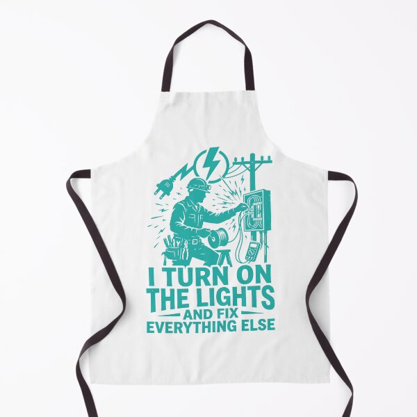 Item preview, Electrician "Turn on the lights" designed and sold by YOU SHOP NOW.