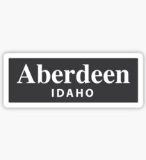 Aberdeen, Idaho Sticker