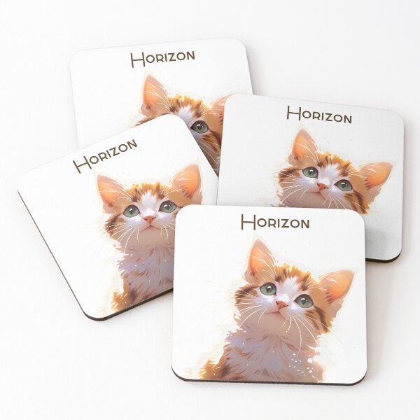 Item preview, Dream Beyond The Horizon - Cute Cat Art designed and sold by OneCklick.