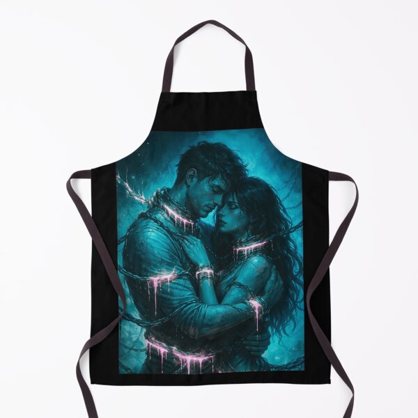 Item preview, Toxic love - Dark Couple Bound by Chains designed and sold by Out of Toxic Studio.