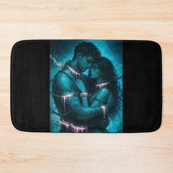 Item preview, Toxic love - Dark Couple Bound by Chains designed and sold by Out of Toxic Studio.