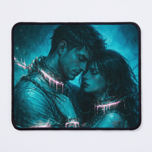 Item preview, Toxic love - Dark Couple Bound by Chains designed and sold by Out of Toxic Studio.